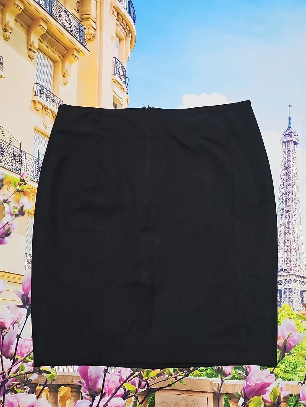 Banana Republic‎ Factory Elegant Black Pencil Skirt Size 6 NWT